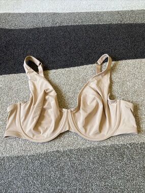 Third Love 24/7 Classic Unlined Bra Womens 38D Nude Underwire Comfort